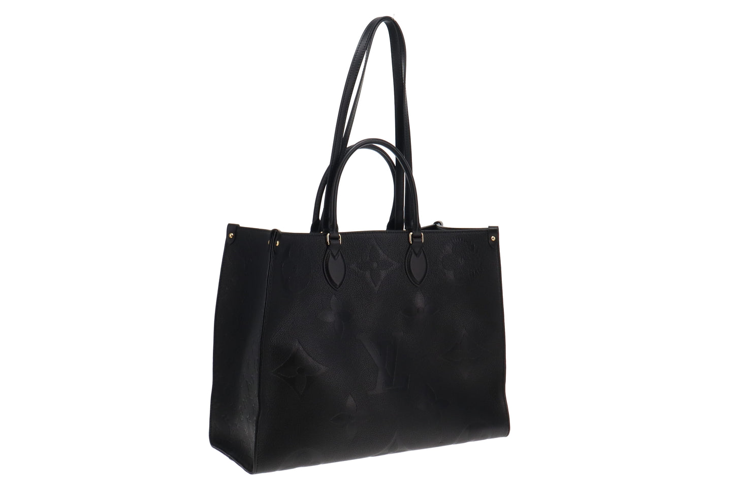 Louis Vuitton Noir Empreinte Leather Onthego GM (NFID Chip)