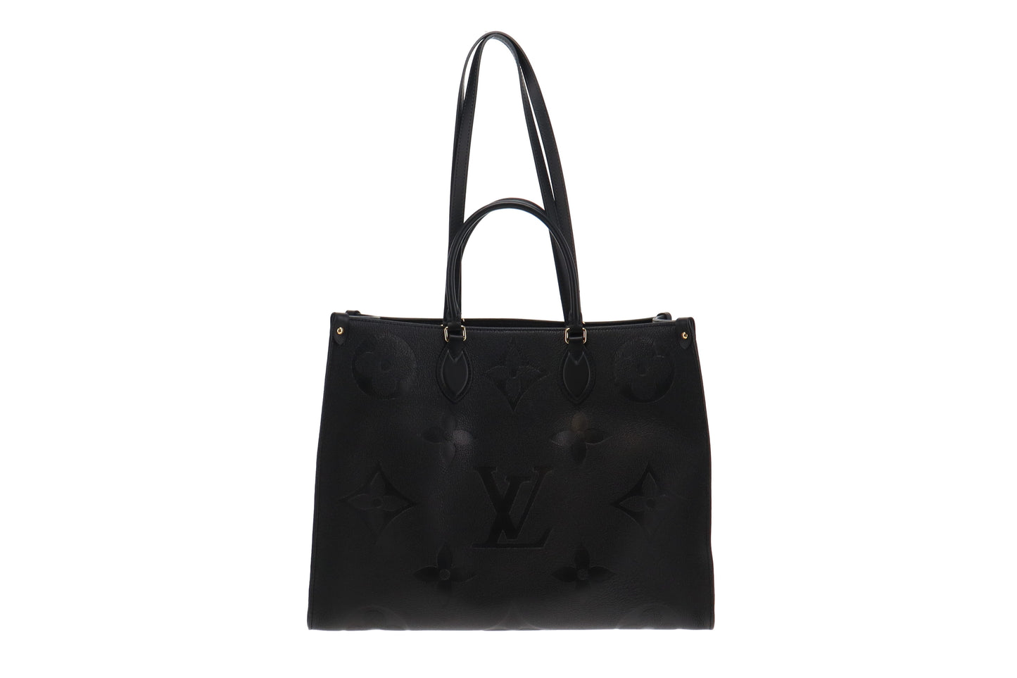 Louis Vuitton Noir Empreinte Leather Onthego GM (NFID Chip)