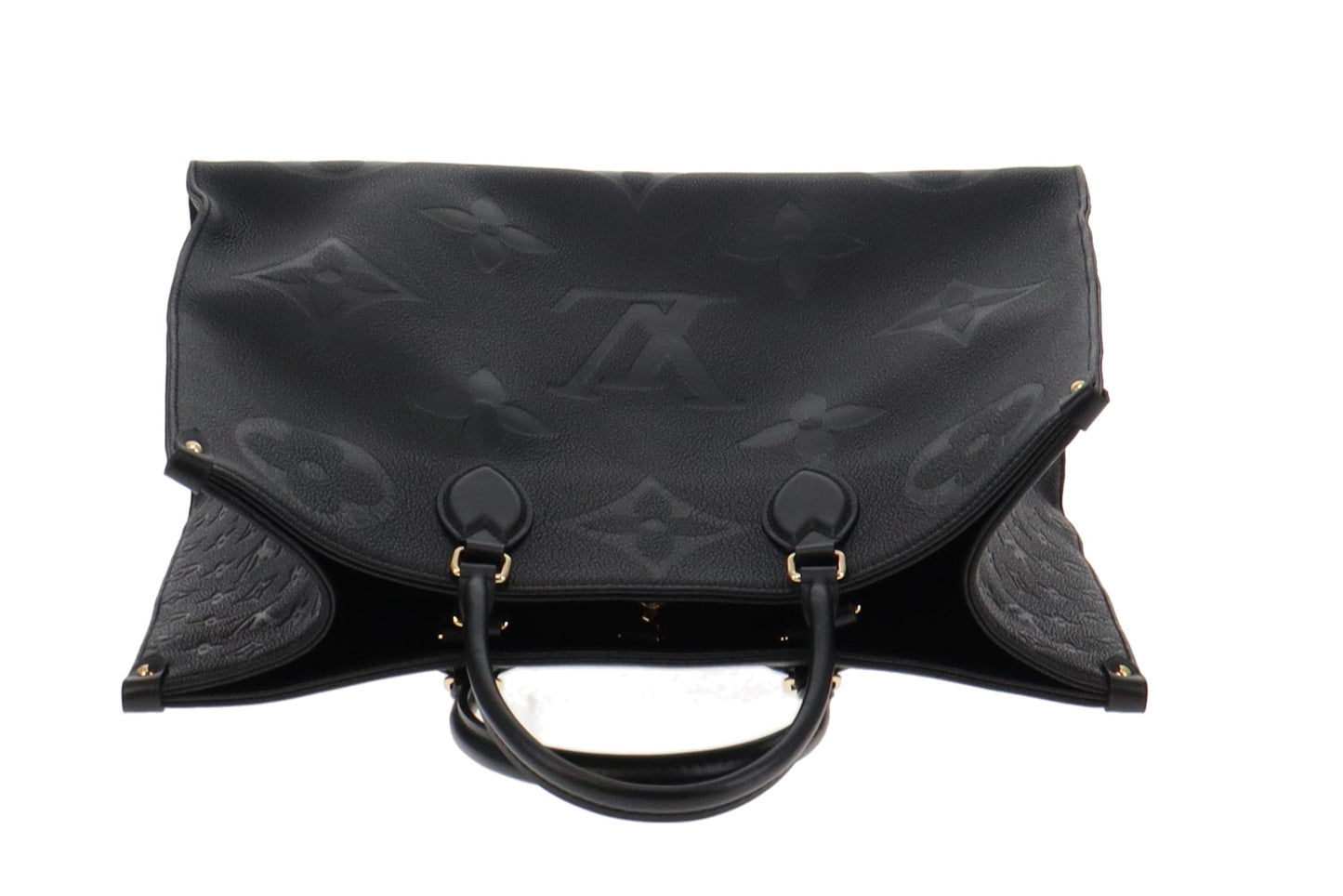 Louis Vuitton Noir Empreinte Leather Onthego GM (NFID Chip)