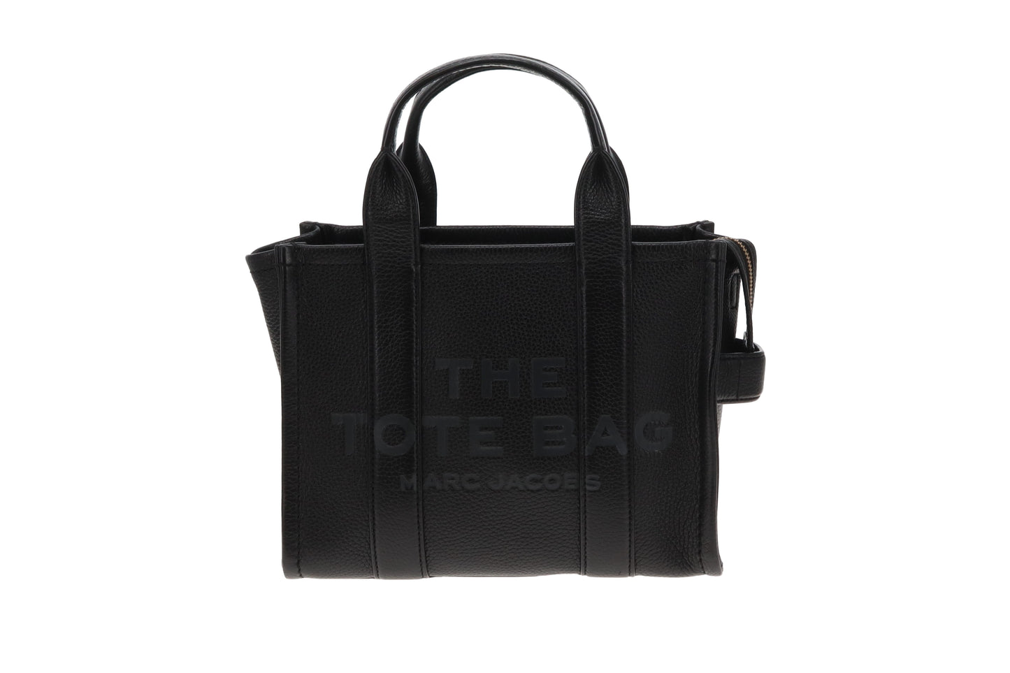 Marc Jacobs The Tote Bag Small Black Full Grain Leather