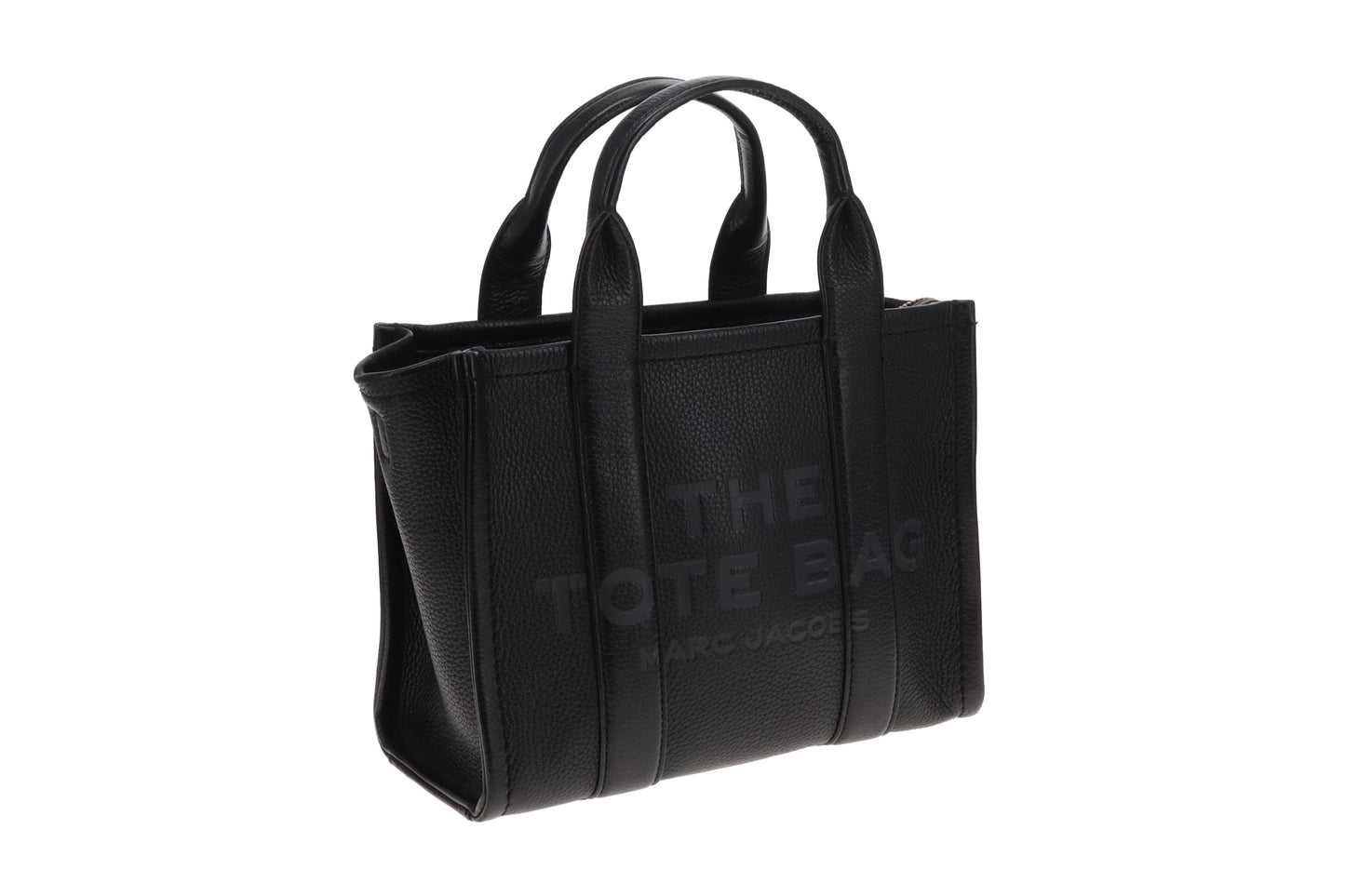 Marc Jacobs The Tote Bag Small Black Full Grain Leather