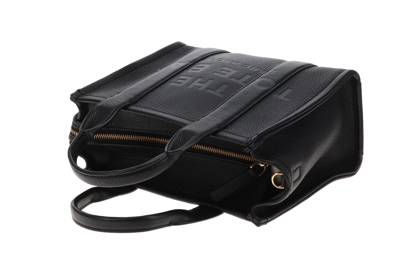 Marc Jacobs The Tote Bag Small Black Full Grain Leather