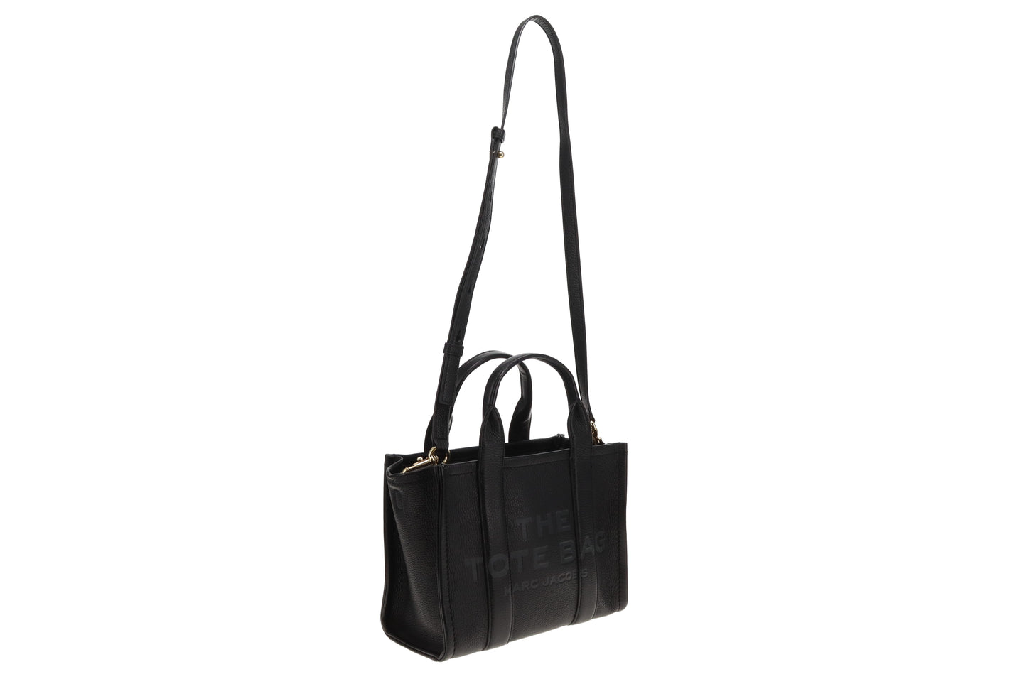 Marc Jacobs The Tote Bag Small Black Full Grain Leather