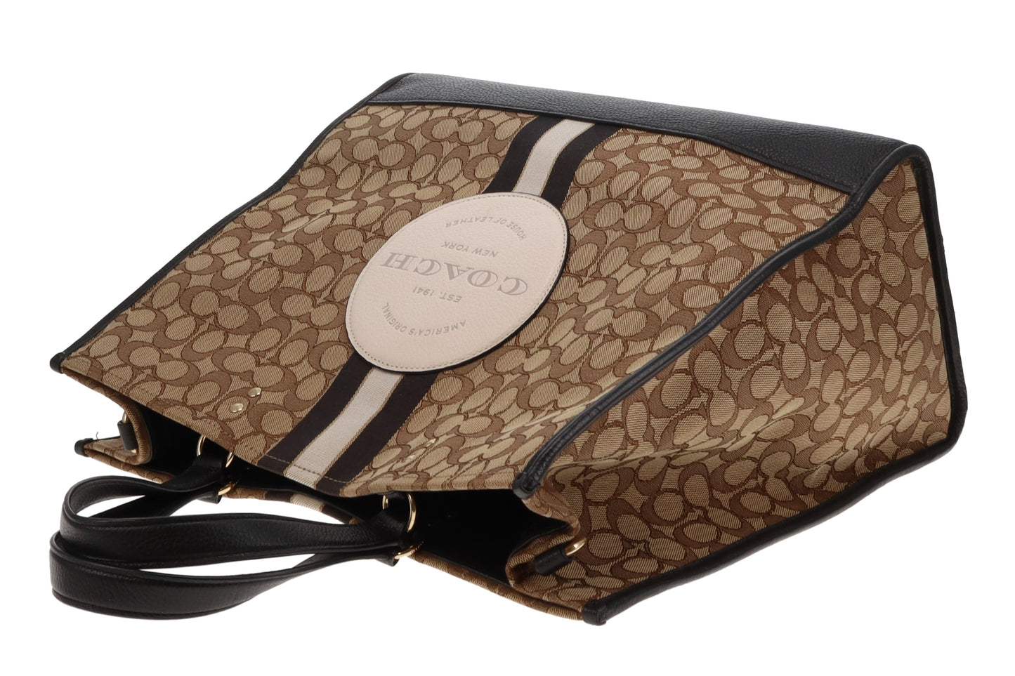 Coach Dempsey Large Signature Tote (No Shoulder Strap)