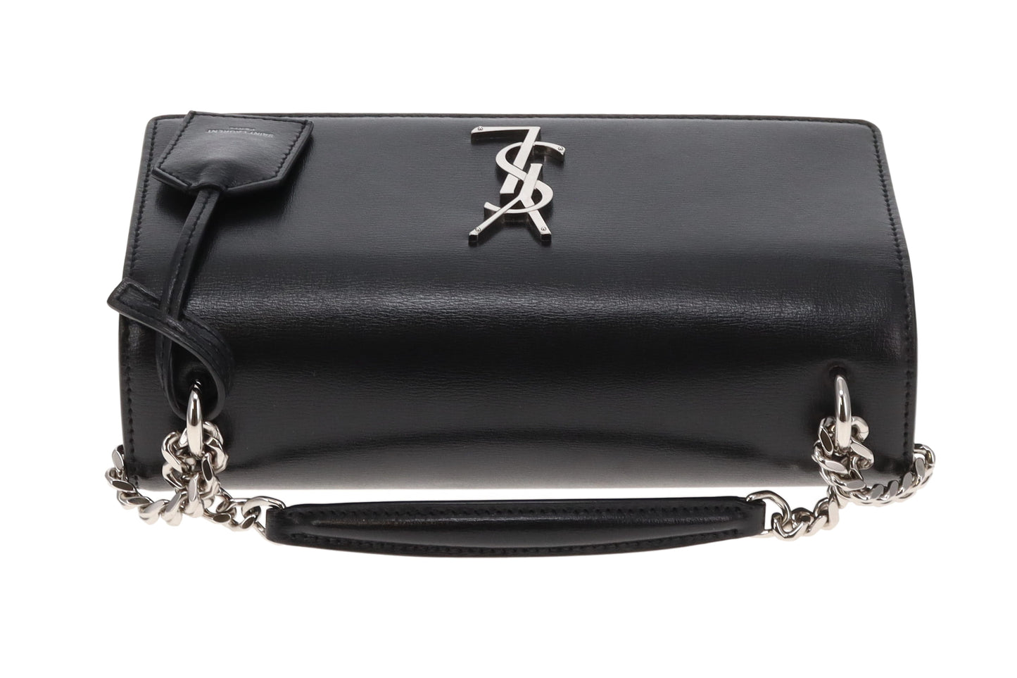 Saint Laurent Sunset Medium Black Leather SHW 2024