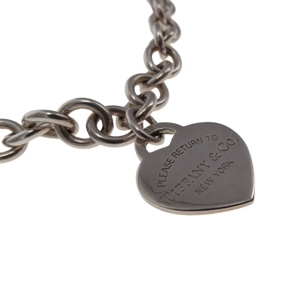 Tiffany & Co RTT Heart Choker Necklace (925)