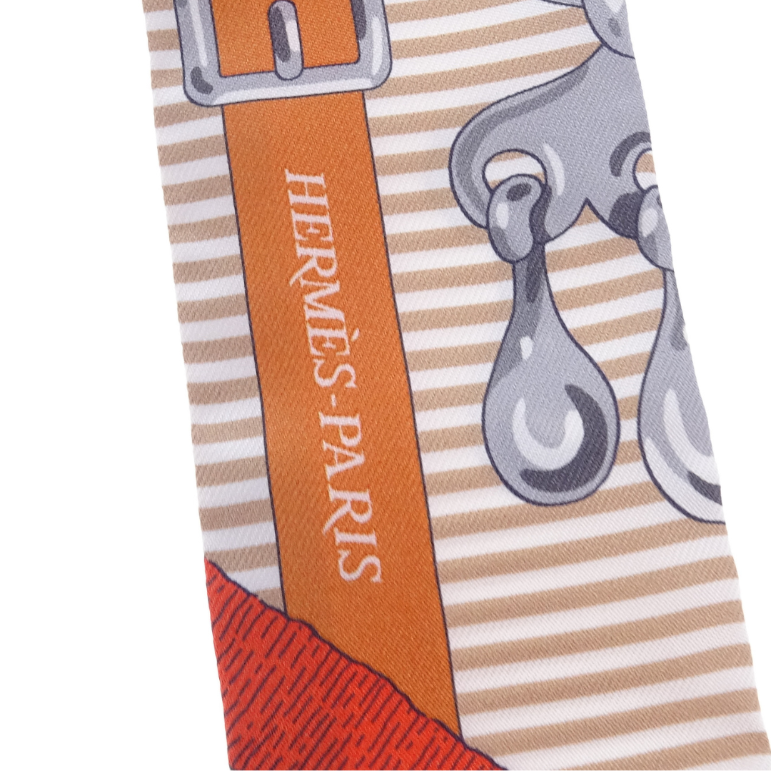 Hermes Twilly Mors a Jouets Chemise 100% Silk