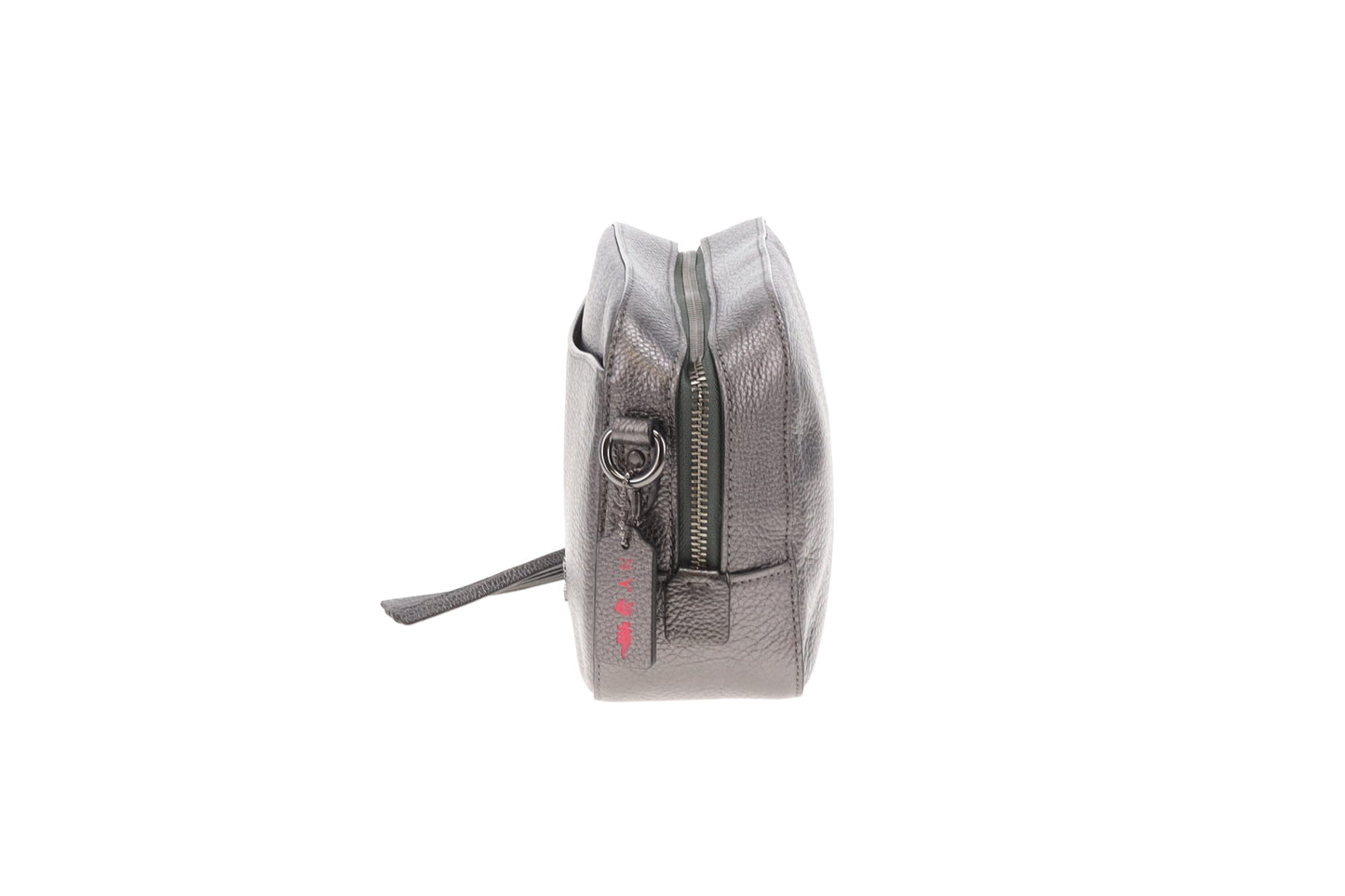 Coach Camera Bag Metallic Leather