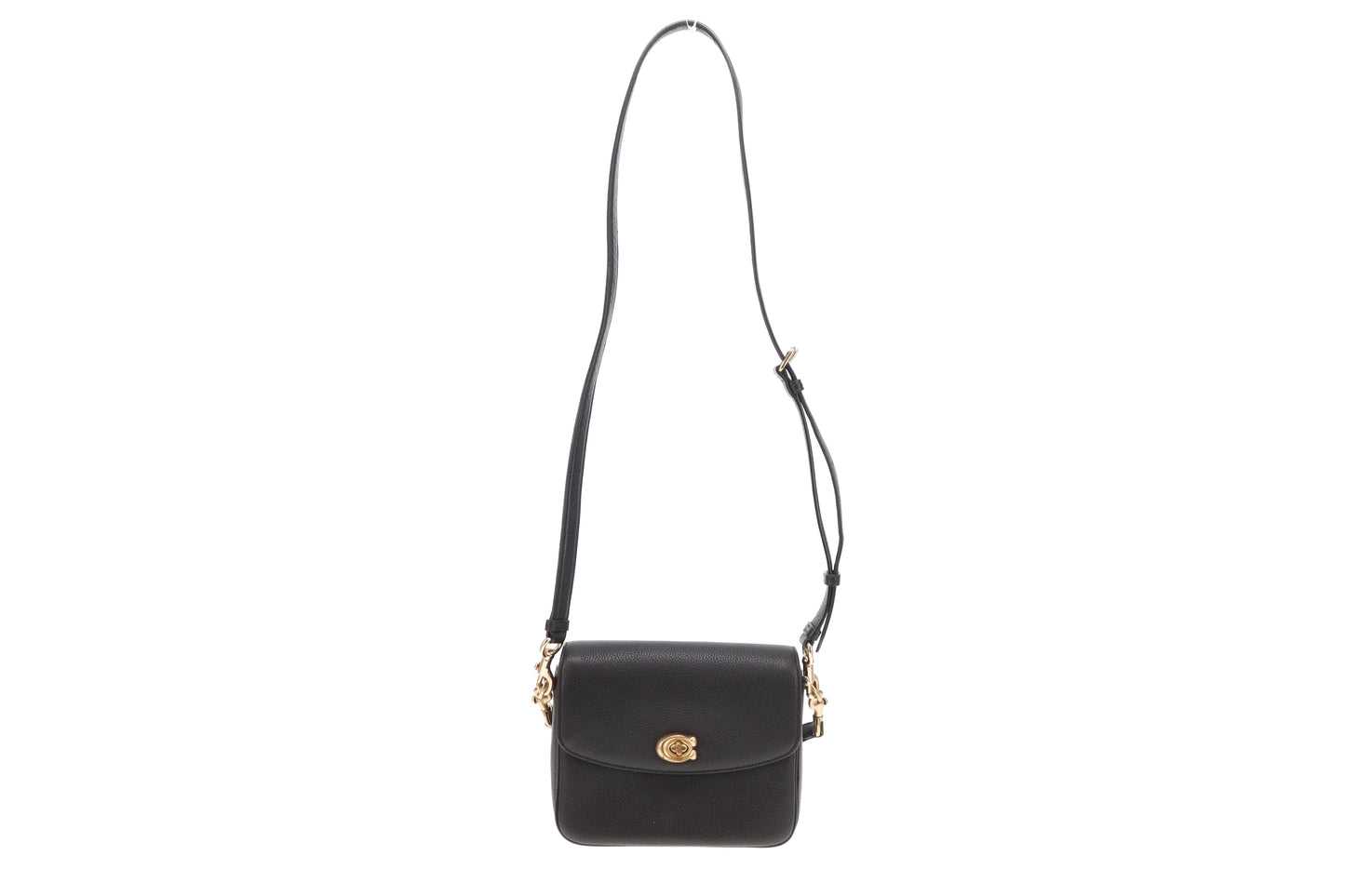 Coach Cassie 19 Black with Strap and Top Handle