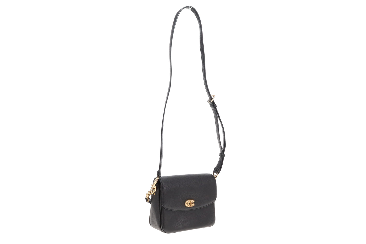 Coach Cassie 19 Black with Strap and Top Handle