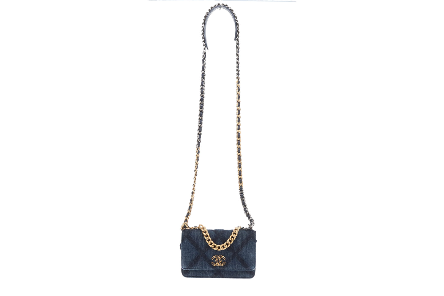 Chanel Wallet On Chain Chanel 19 Denim