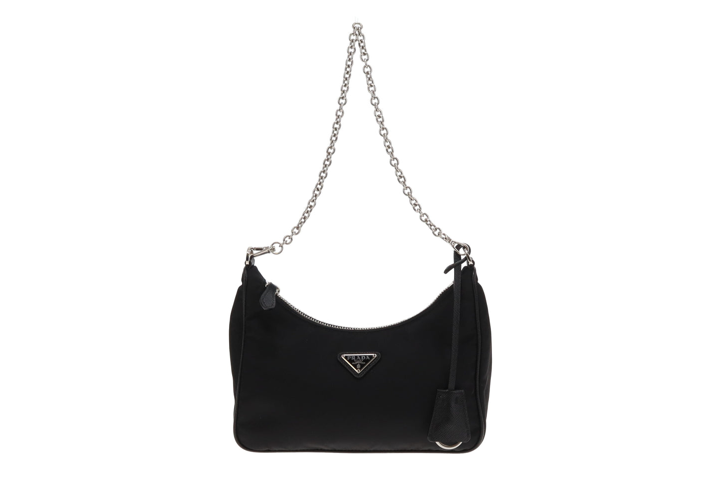 Prada Black Nylon Re-Edition 2005 Crossbody Bag