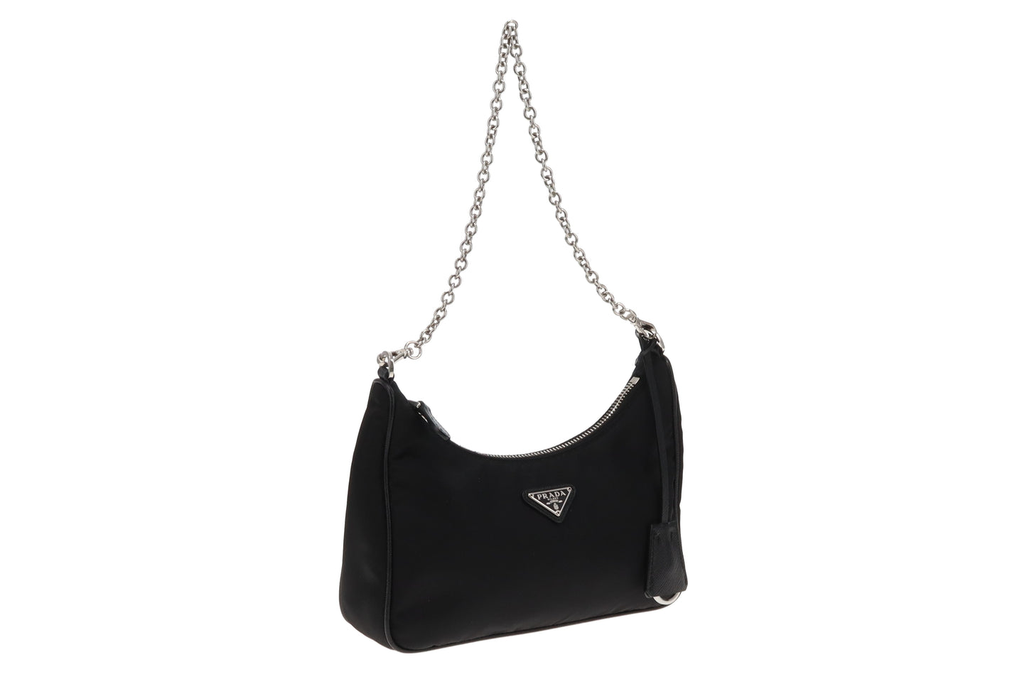 Prada Black Nylon Re-Edition 2005 Crossbody Bag