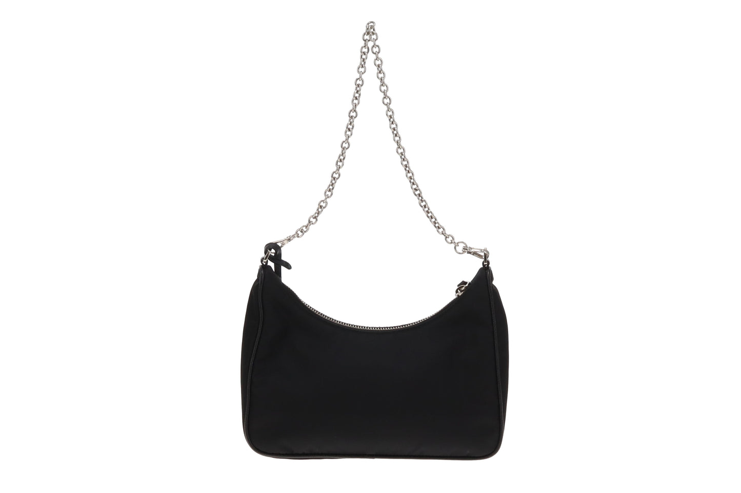 Prada Black Nylon Re-Edition 2005 Crossbody Bag