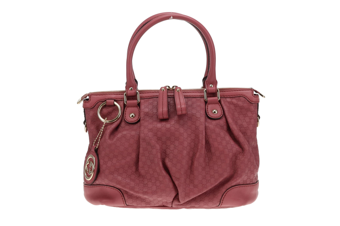 Gucci Pink Microguccissima 2 Way Sukey Tote