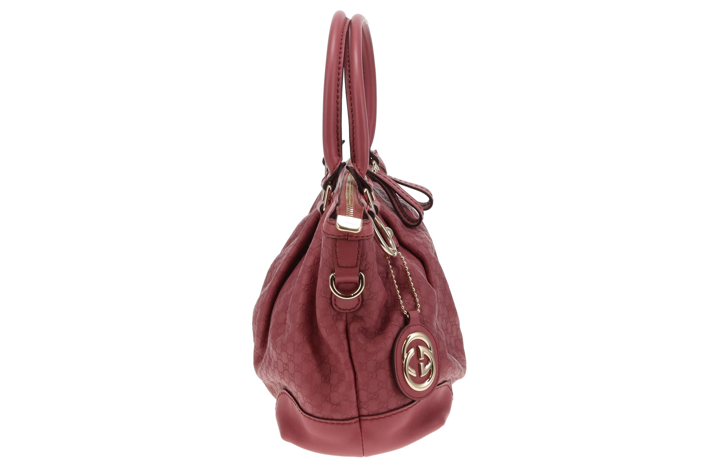 Gucci Pink Microguccissima 2 Way Sukey Tote