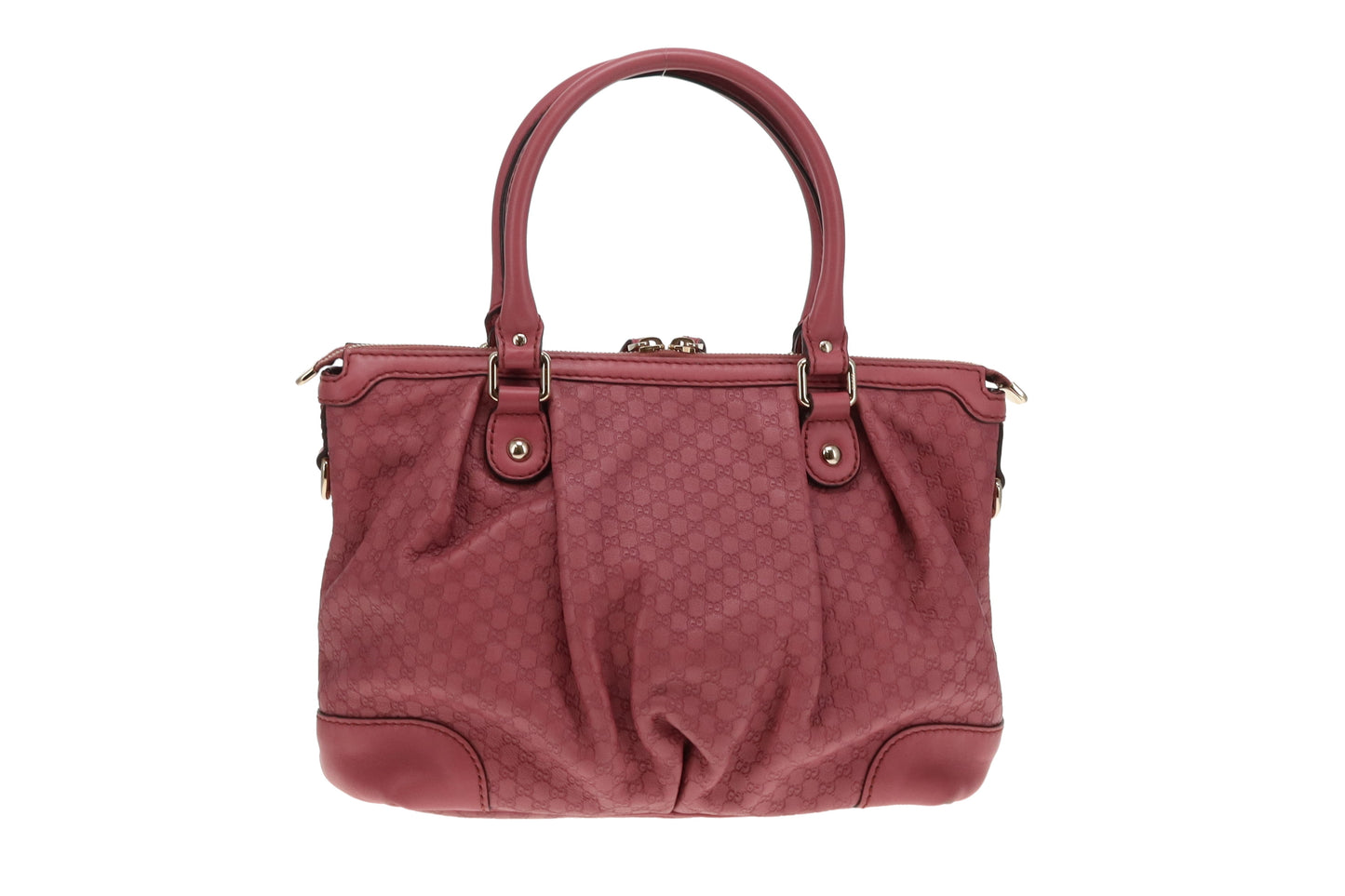Gucci Pink Microguccissima 2 Way Sukey Tote