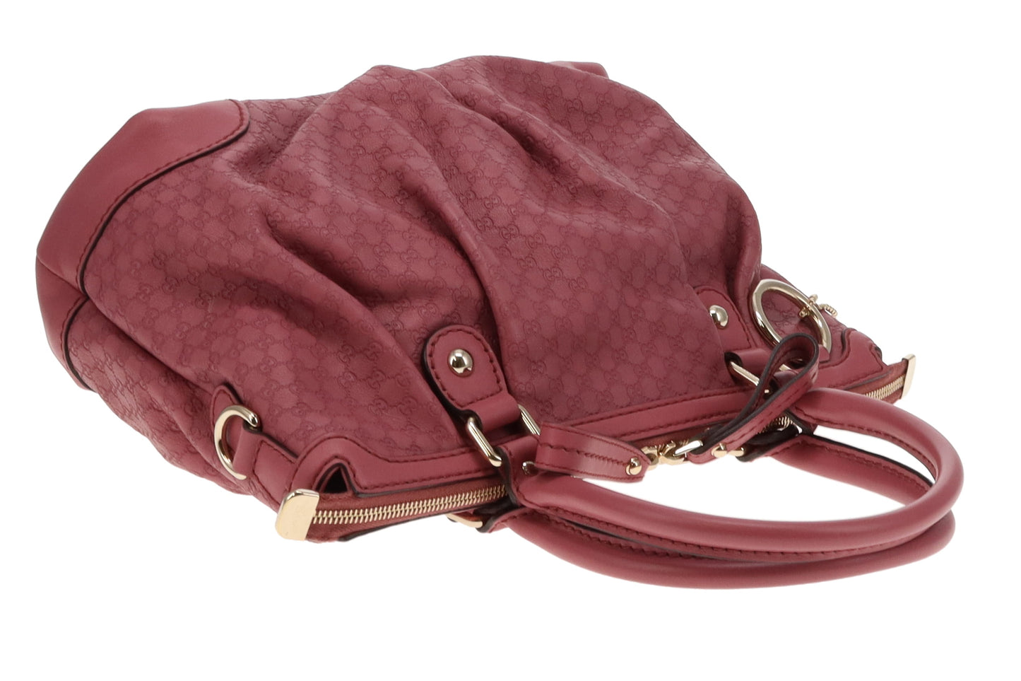 Gucci Pink Microguccissima 2 Way Sukey Tote