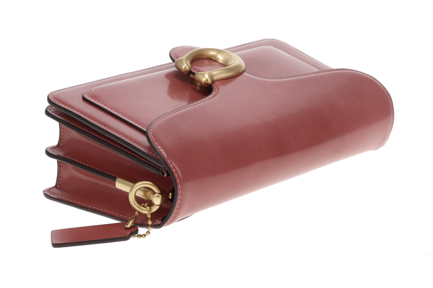 Coach Tabby 26 Peony Spazzolato leather GHW (intentionally distressed)