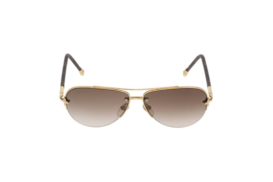 Louis Vuitton Petite Viola Pilote Aviator Sunglasses Z0571U