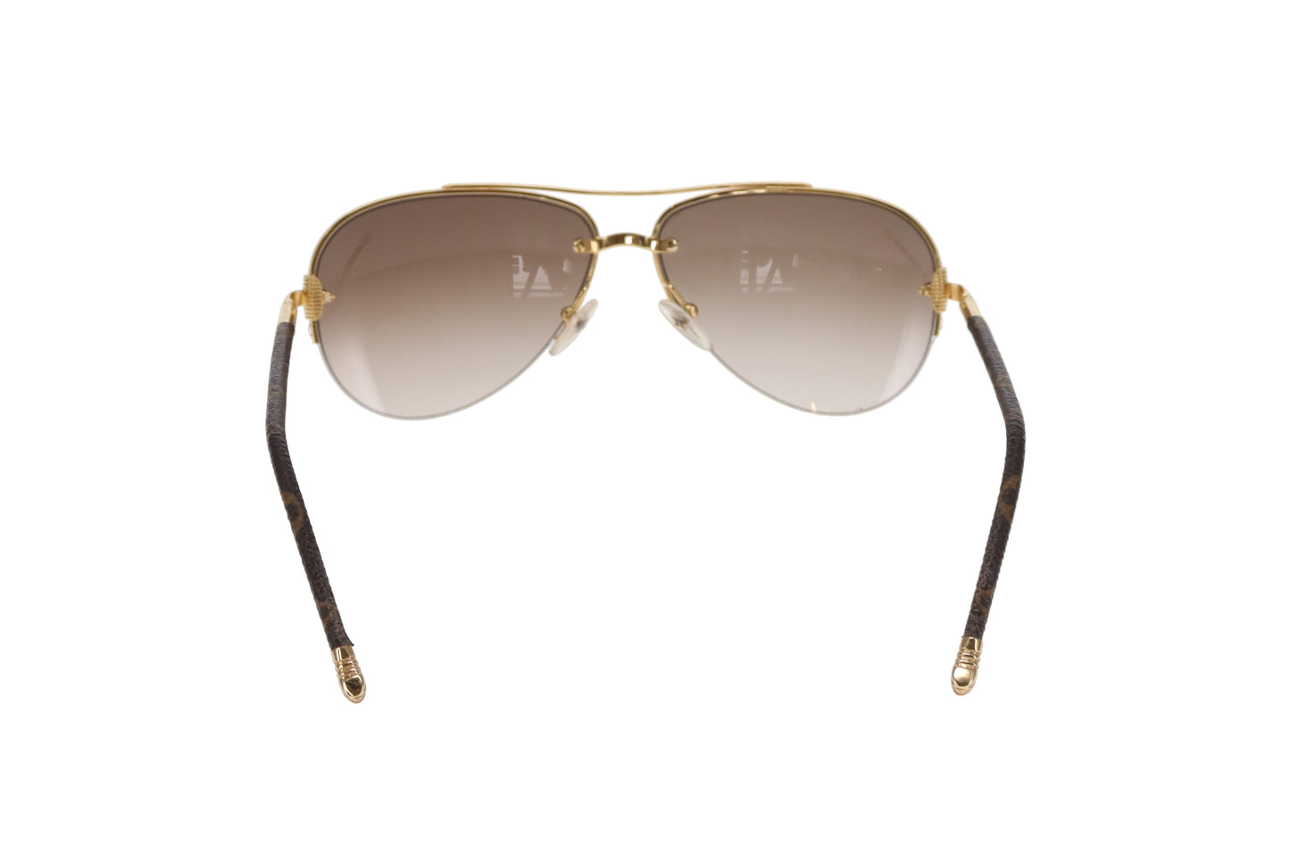 Louis Vuitton Petite Viola Pilote Aviator Sunglasses Z0571U
