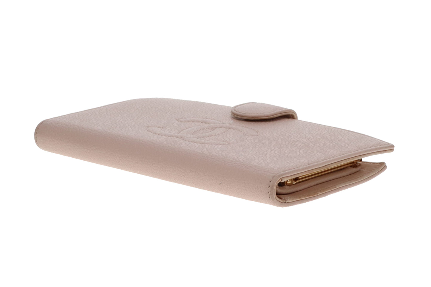 Chanel Wallet Pale Pink Caviar Vintage 2004/05