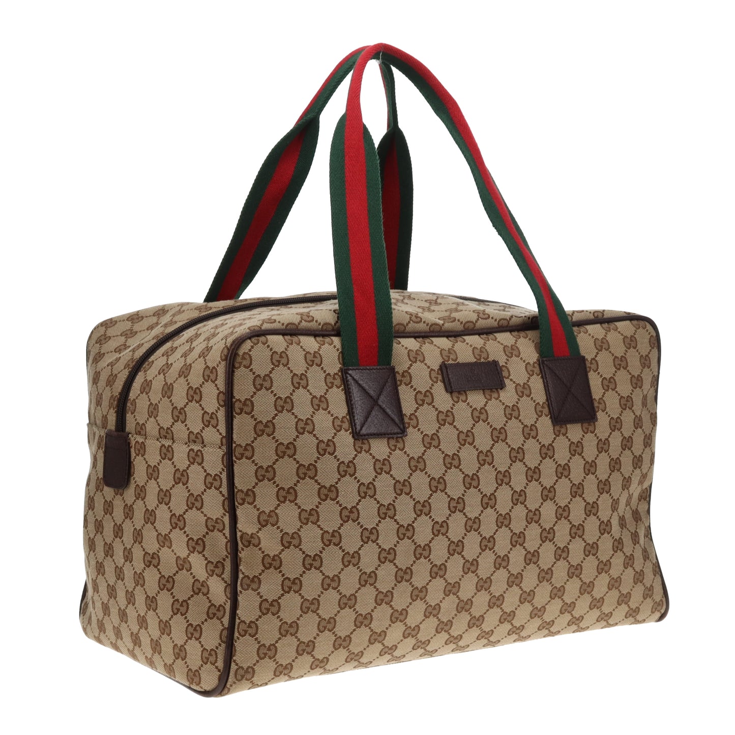 Sac de Voyage Polochon Gucci Web en Toile GG