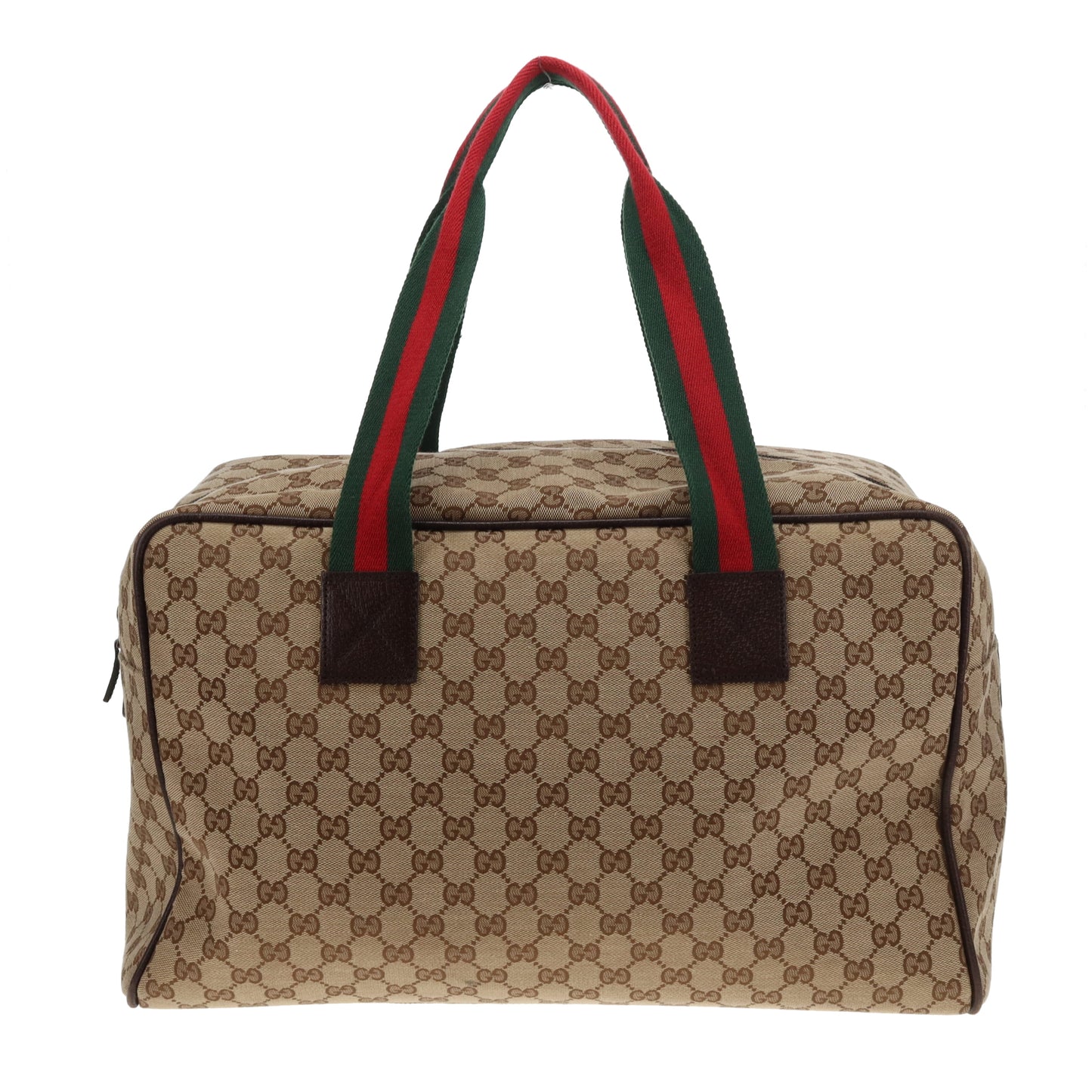 Sac de Voyage Polochon Gucci Web en Toile GG