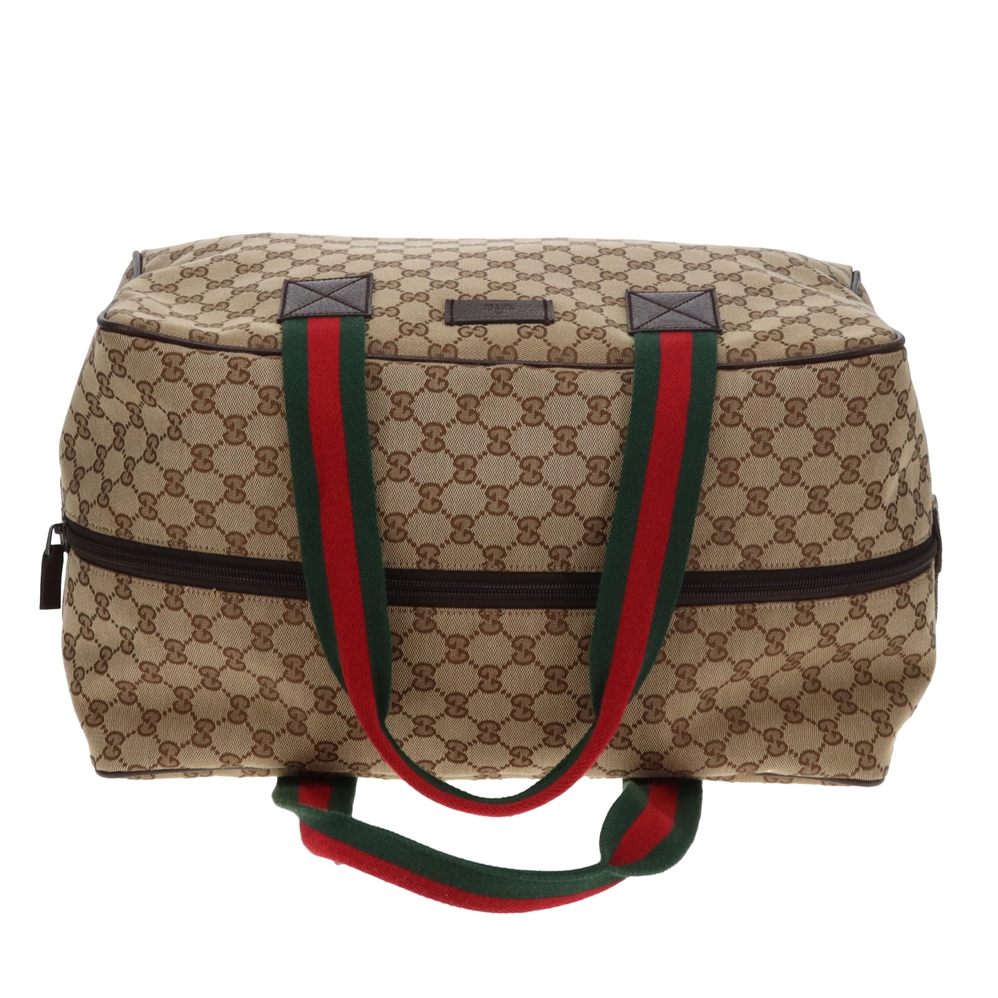 Sac de Voyage Polochon Gucci Web en Toile GG