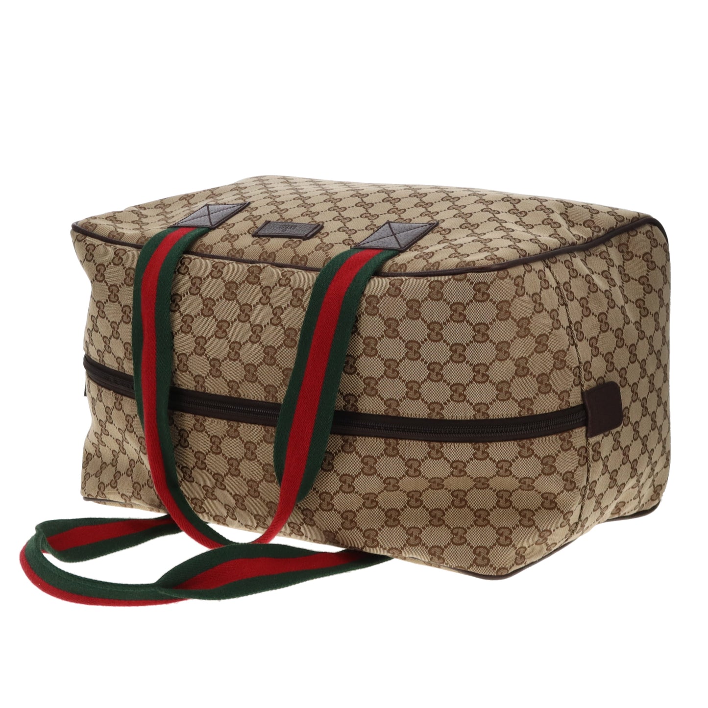 Sac de Voyage Polochon Gucci Web en Toile GG