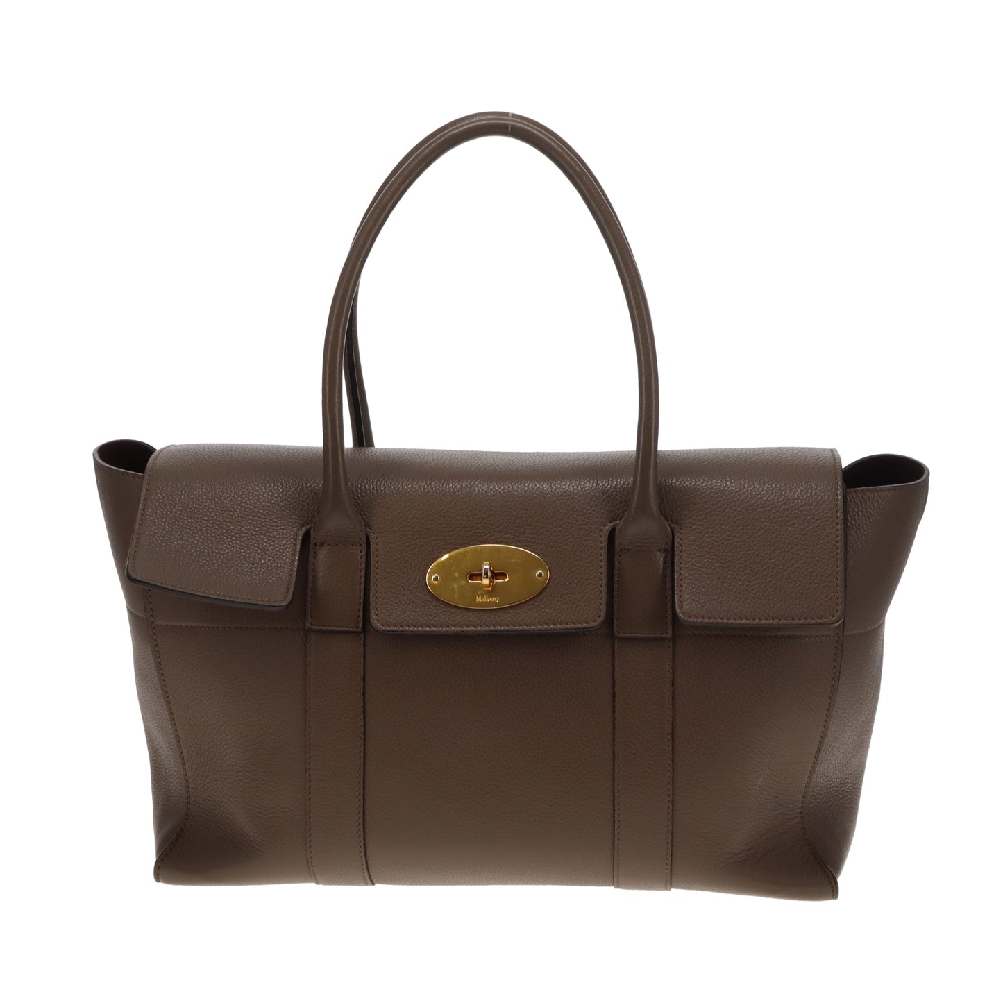 Mulberry Bayswater Clay Small Classic Grain GHW