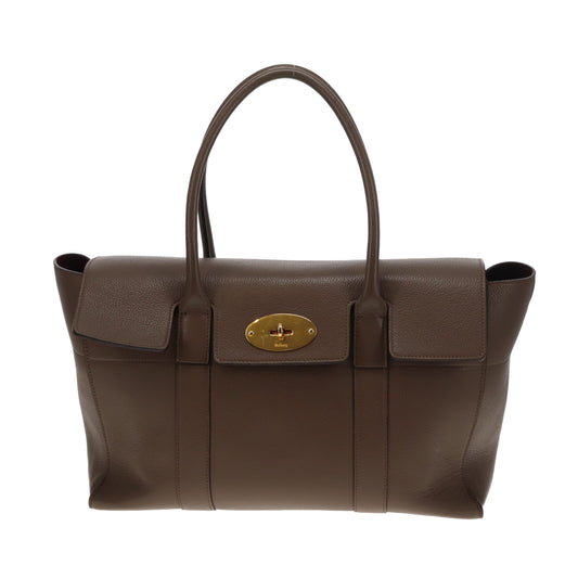 Mulberry Bayswater Clay Small Classic Grain GHW