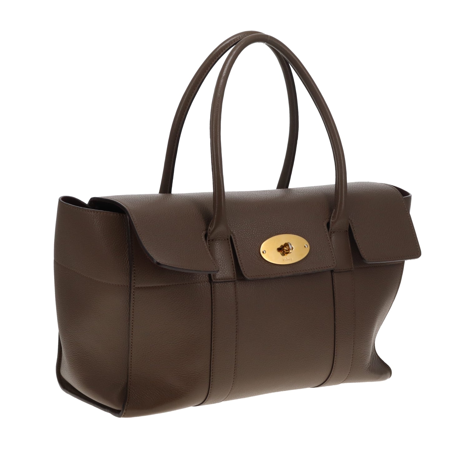 Mulberry Bayswater Clay Small Classic Grain GHW