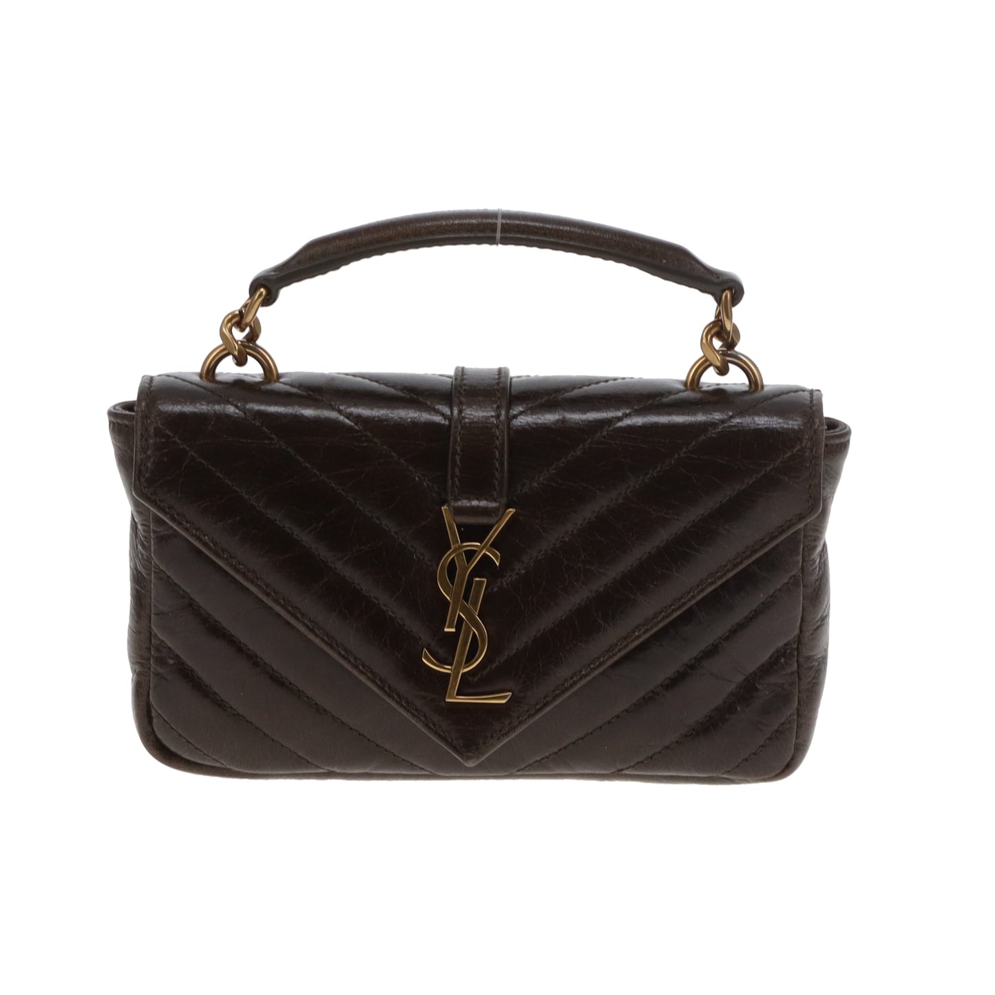 Saint Laurent College Mini Chain Bag