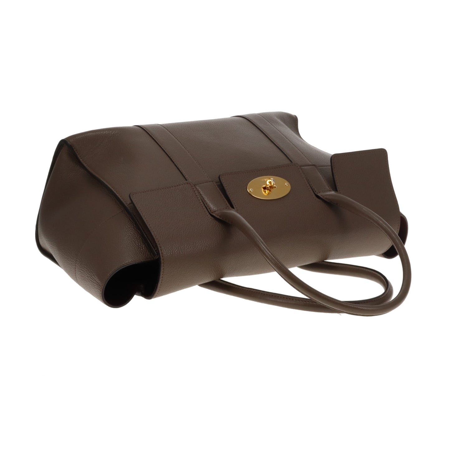 Mulberry Bayswater Clay Small Classic Grain GHW