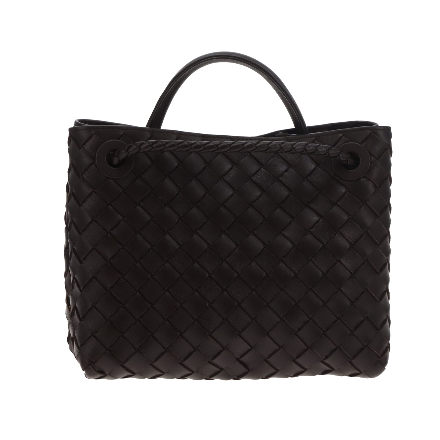 Bottega Veneta Andiamo Small Fondant Intrecciato GHW