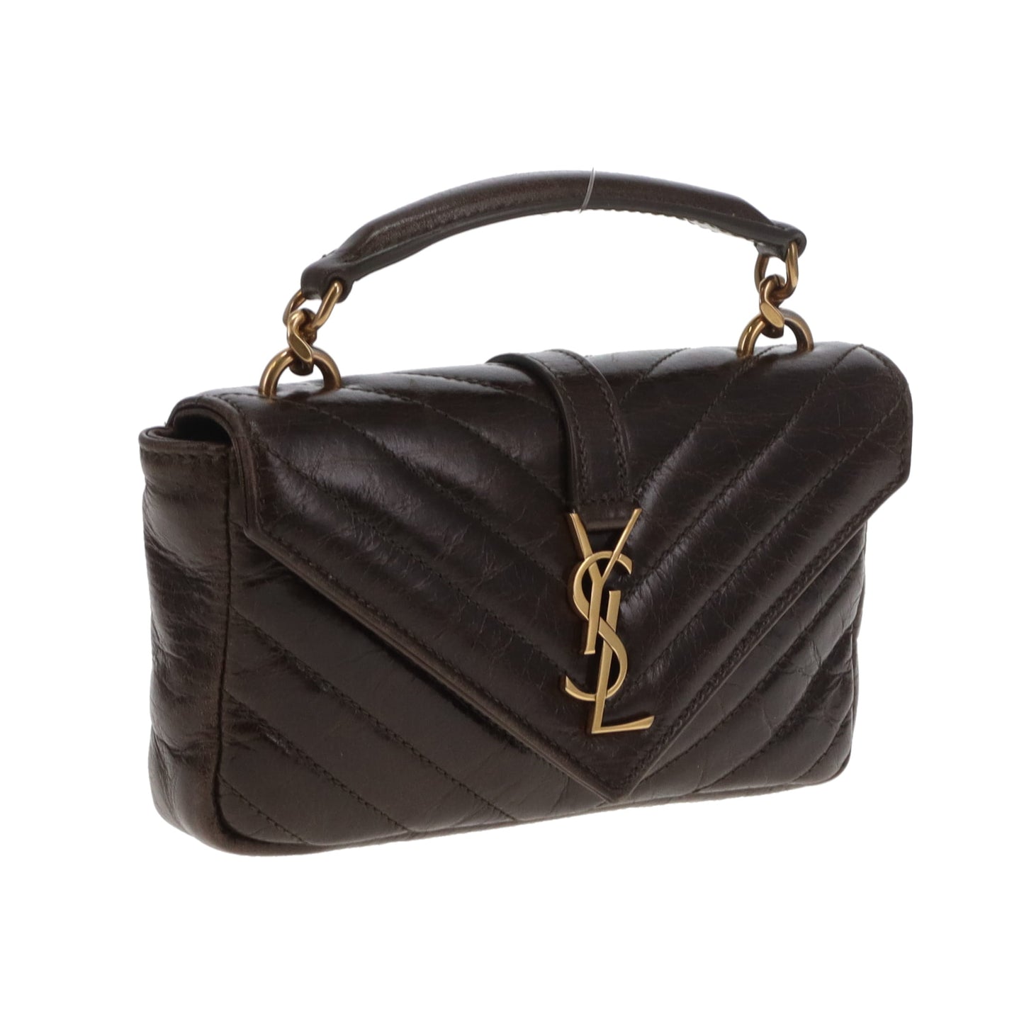 Saint Laurent College Mini Chain Bag