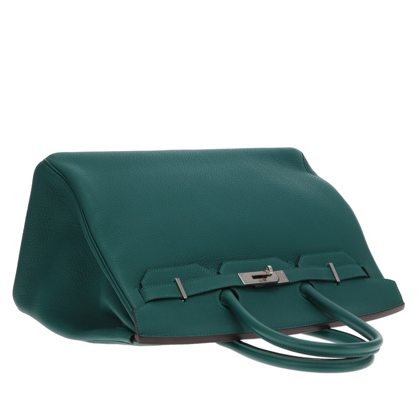 Hermes Birkin 35cm Retourne Malachite Togo PHW 2013