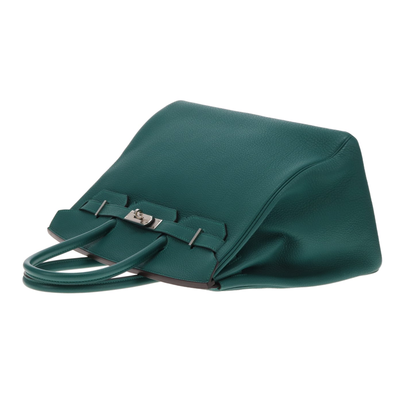 Hermes Birkin 35cm Retourne Malachite Togo PHW 2013