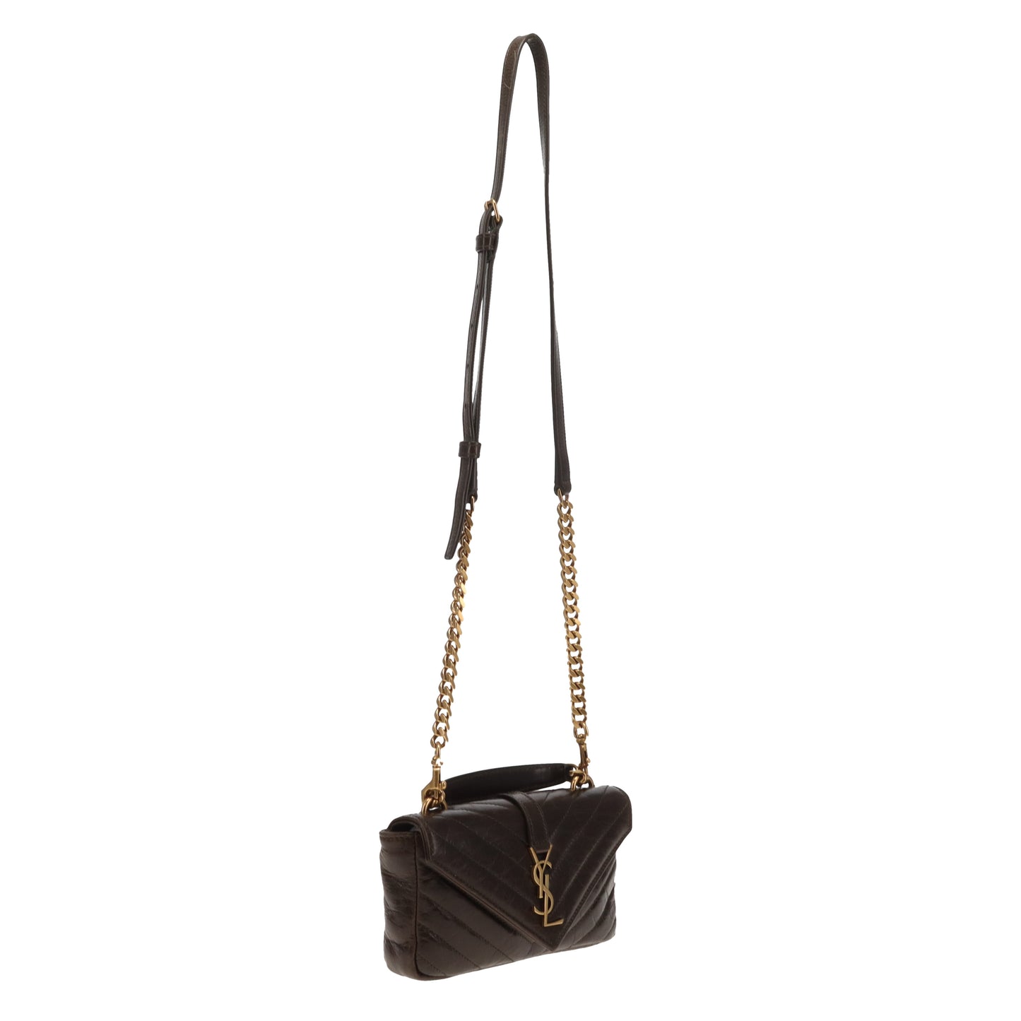 Saint Laurent College Mini Chain Bag