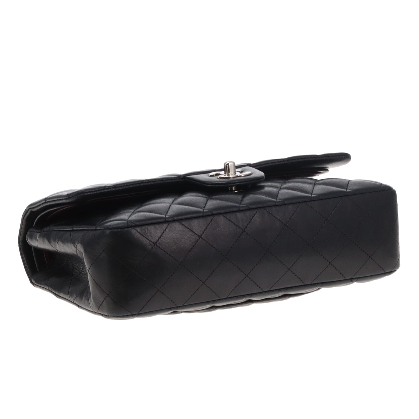Chanel Classic Double Flap Bag Black Lambskin SHW 2008/09