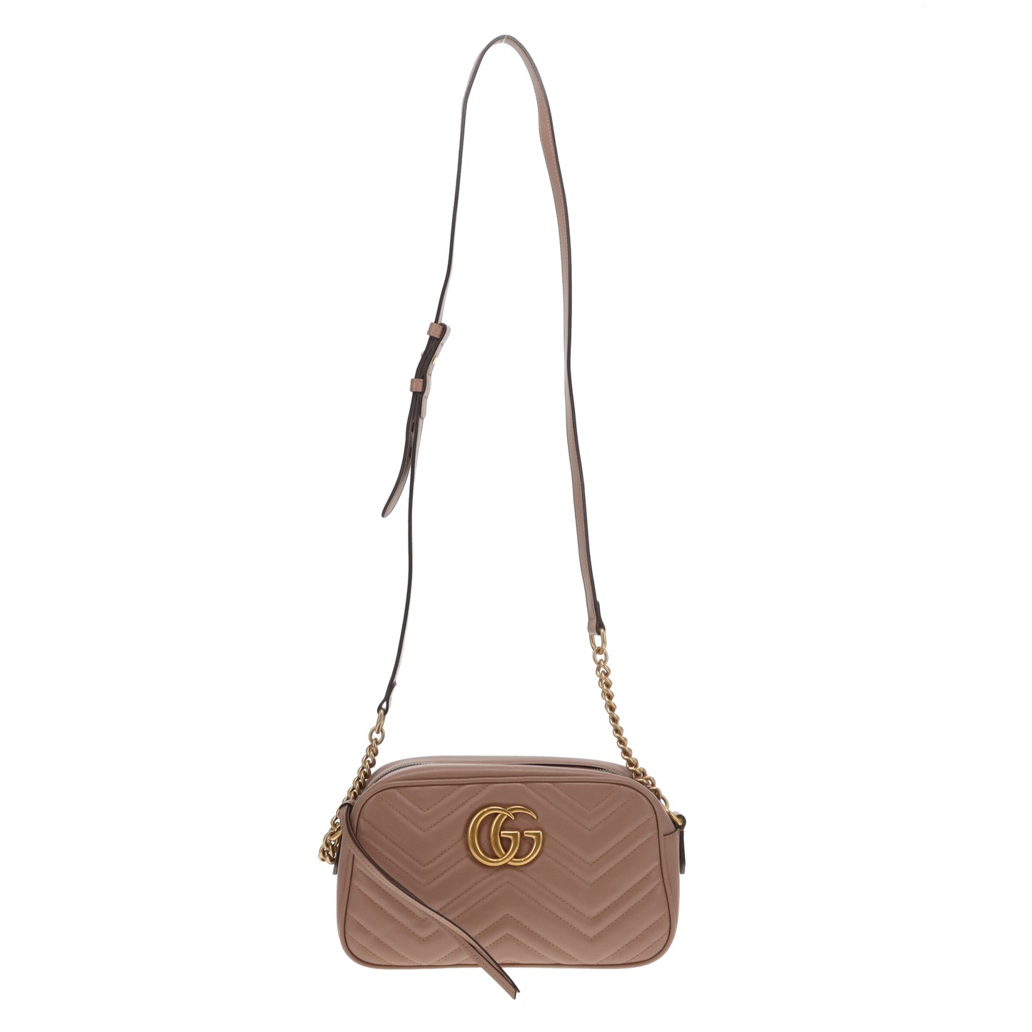Gucci Marmont Camera Bag Small Dusty Pink GHW