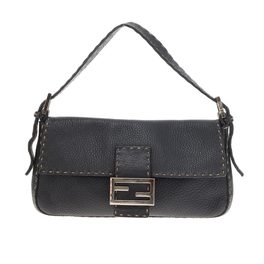 Fendi Baguette Selleria Black