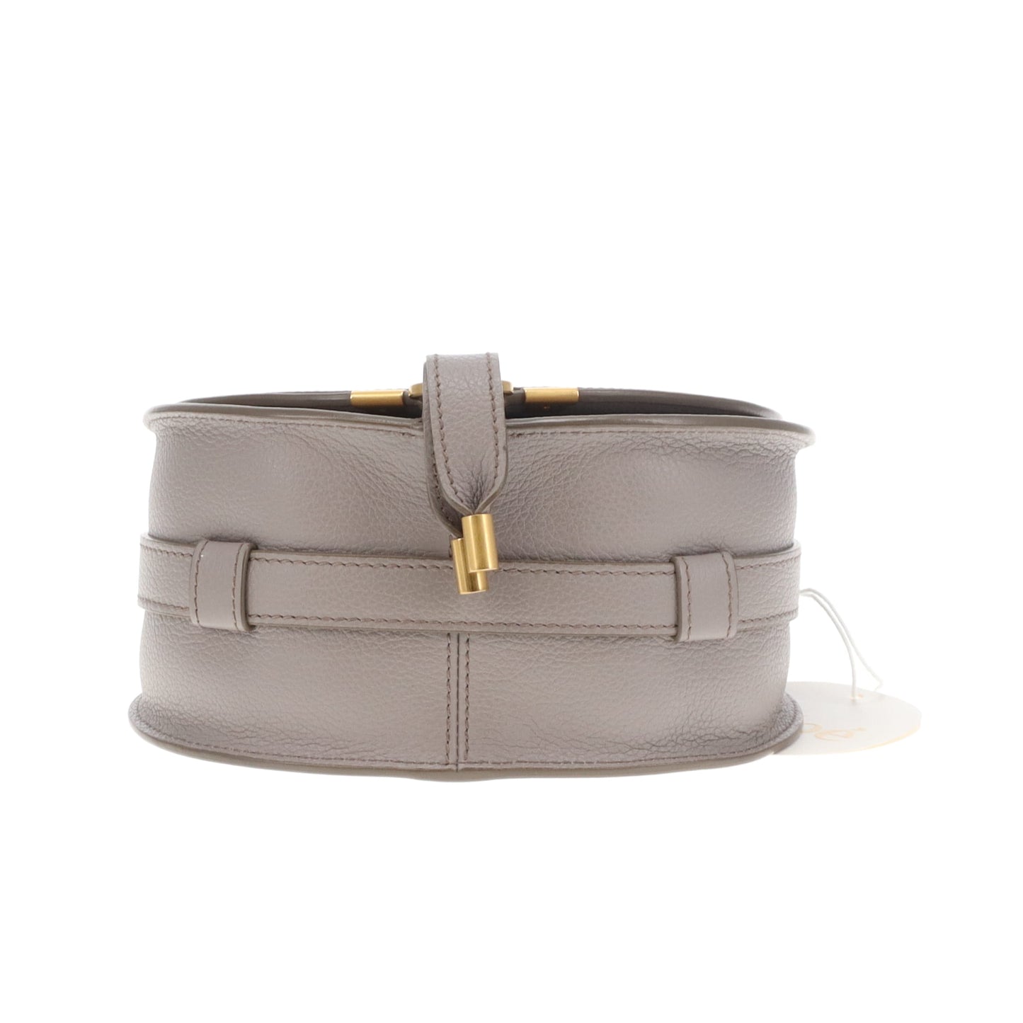 Chloe Marcie Saddle Bag Small Cashmere Grey
