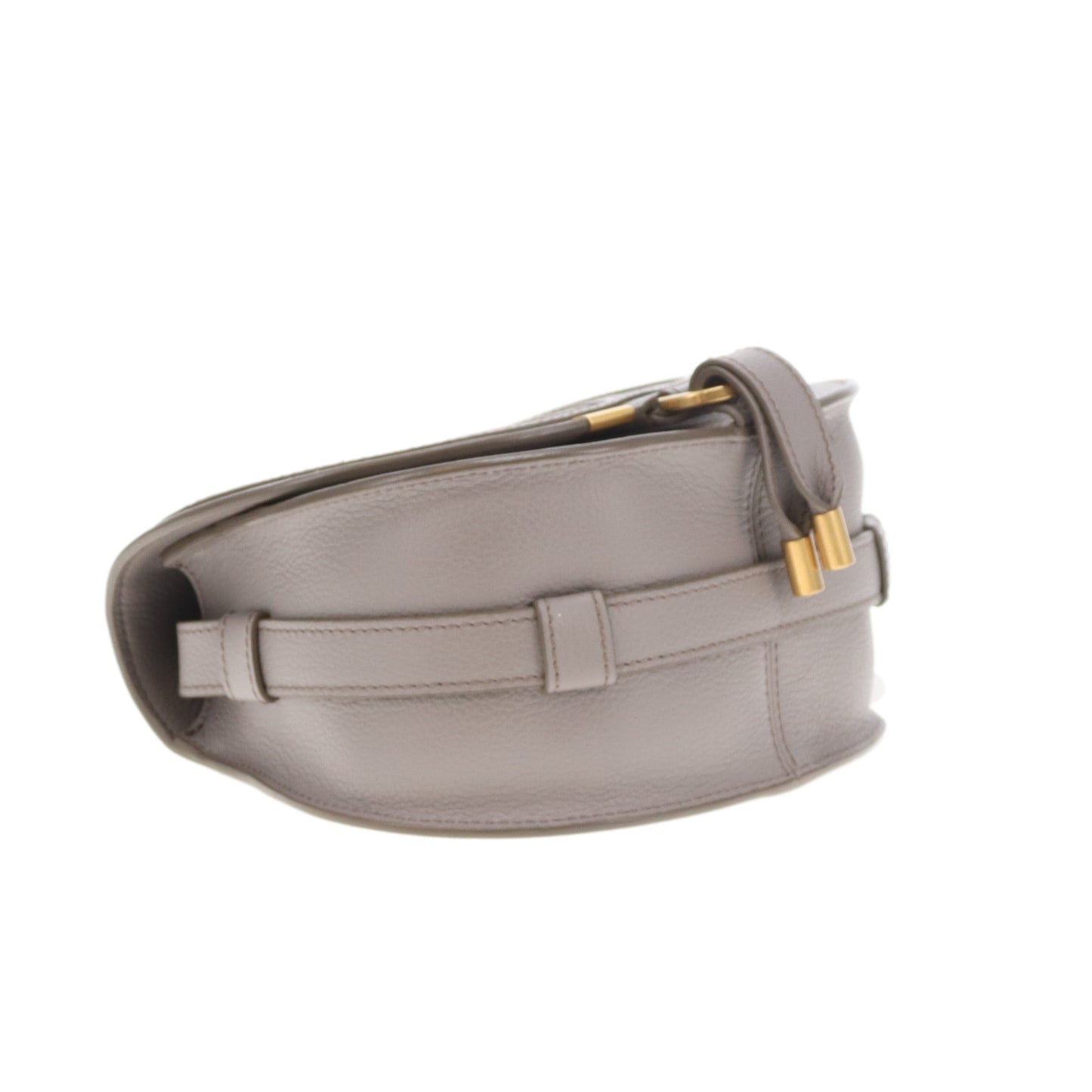 Chloe Marcie Saddle Bag Small Cashmere Grey