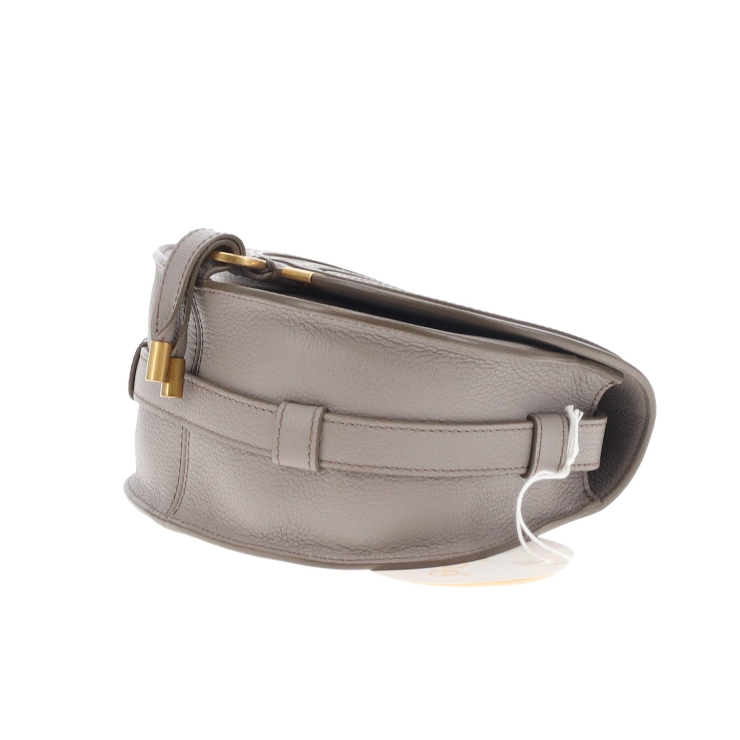 Chloe Marcie Saddle Bag Small Cashmere Grey