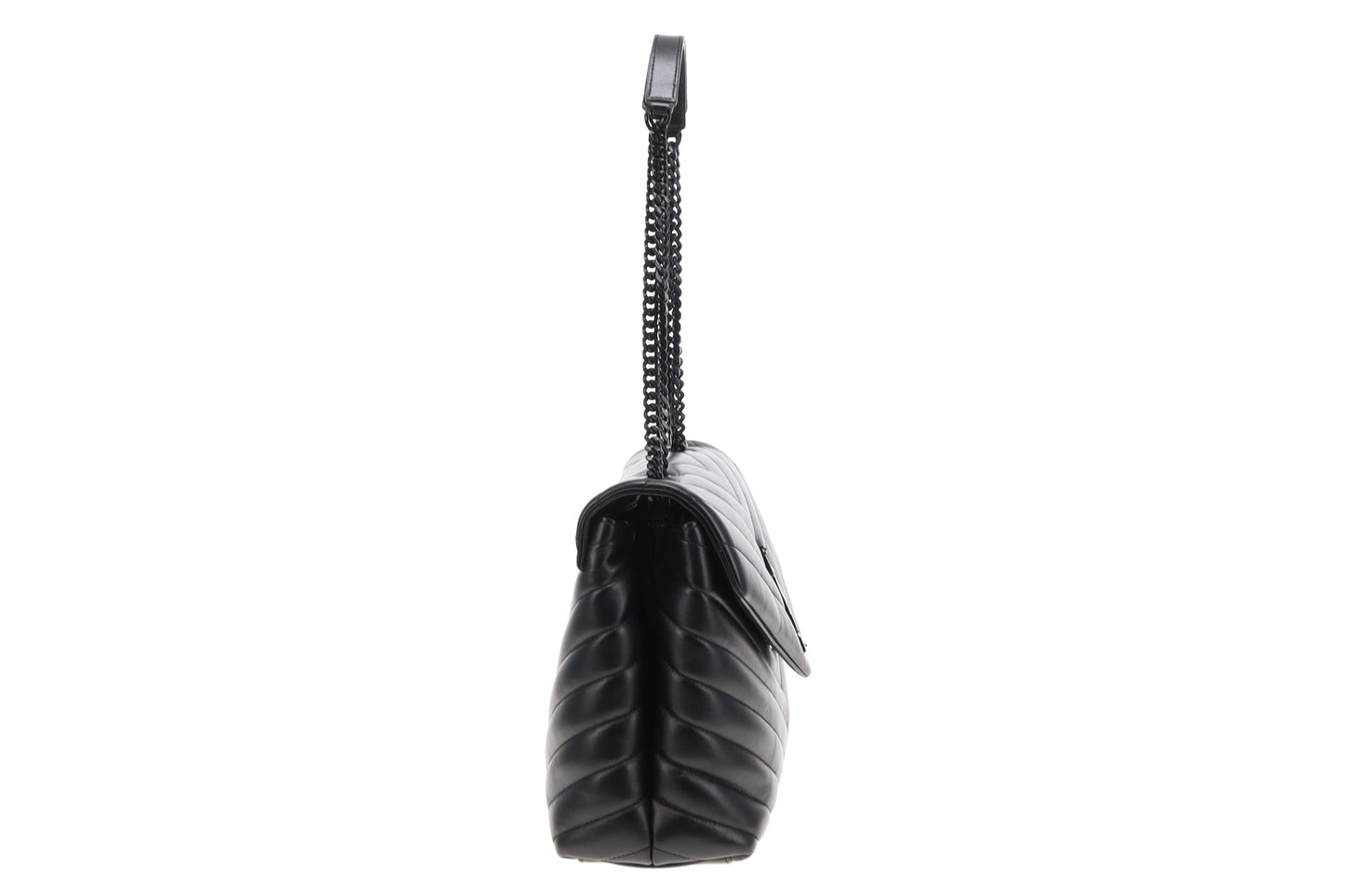 Saint Laurent Loulou Medium All Black 2021