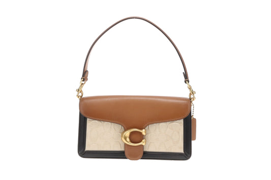 Coach Tabby 26 Colour Block Leather and Signature Canvas