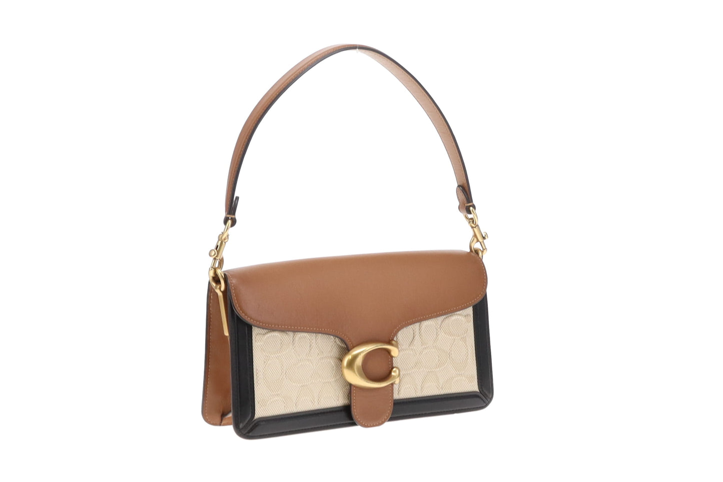Coach Tabby 26 Colour Block Leather and Signature Canvas