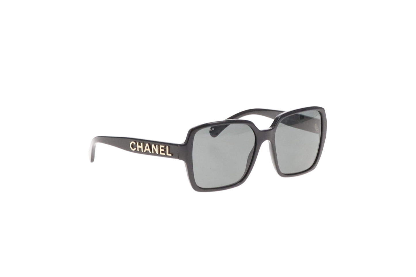 Chanel 5408 Square Logo Arm Sunglasses